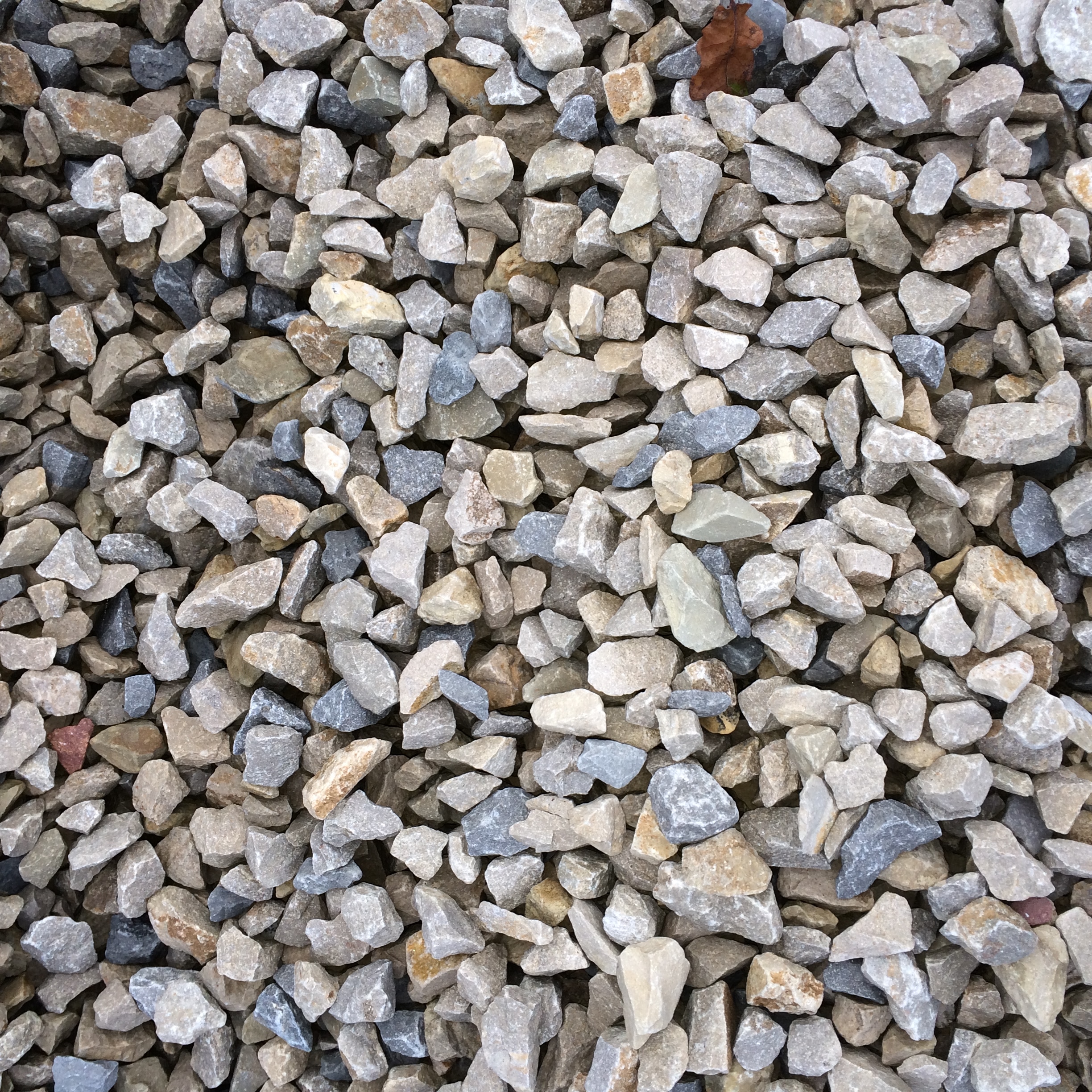 Kalksplitt gelb-grau 11/16Big Bag individuelle Menge eingeben