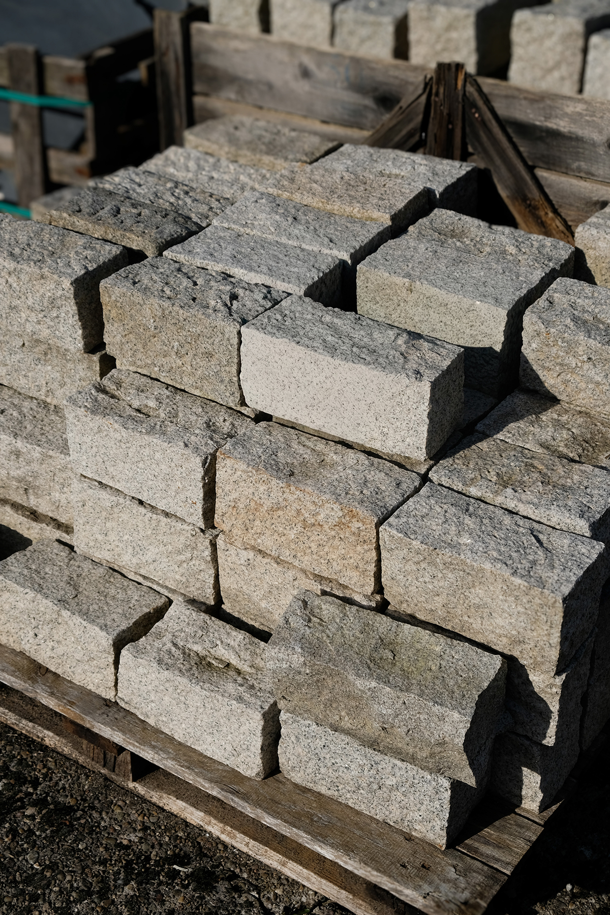 Granit grau Randstein 100 cm x 20 cm x 6cm1 Stück