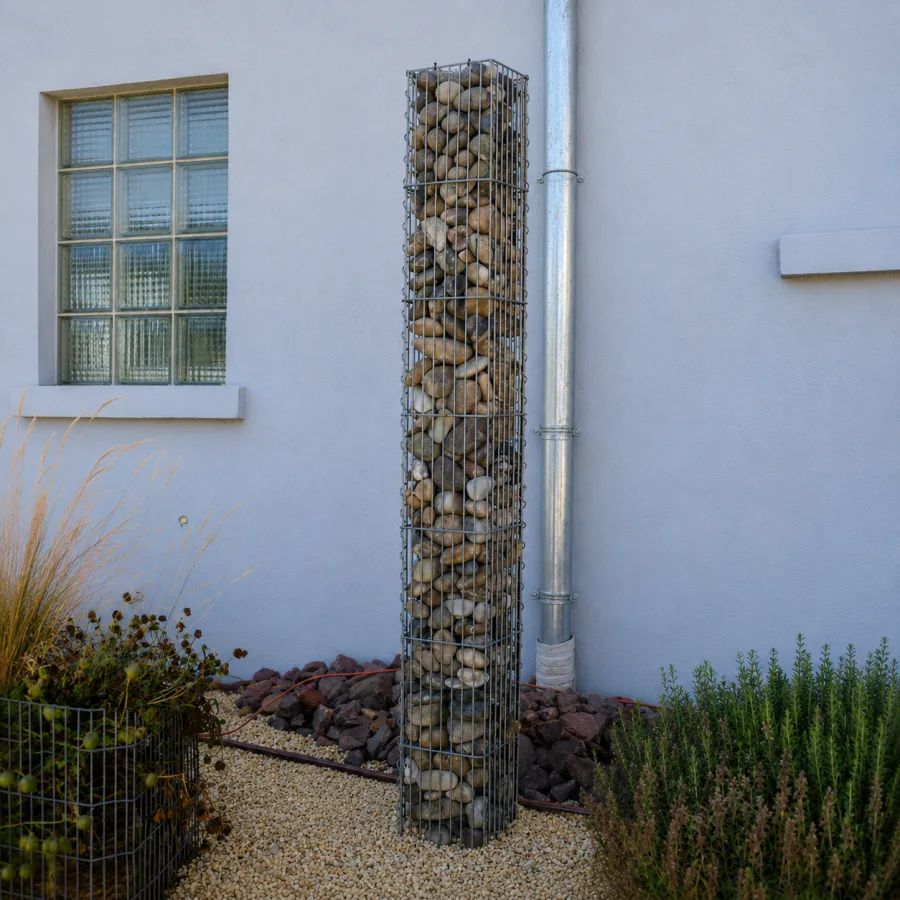 Steinsäule eckig 20x20x125cm oder 20x20x175cm116:2703