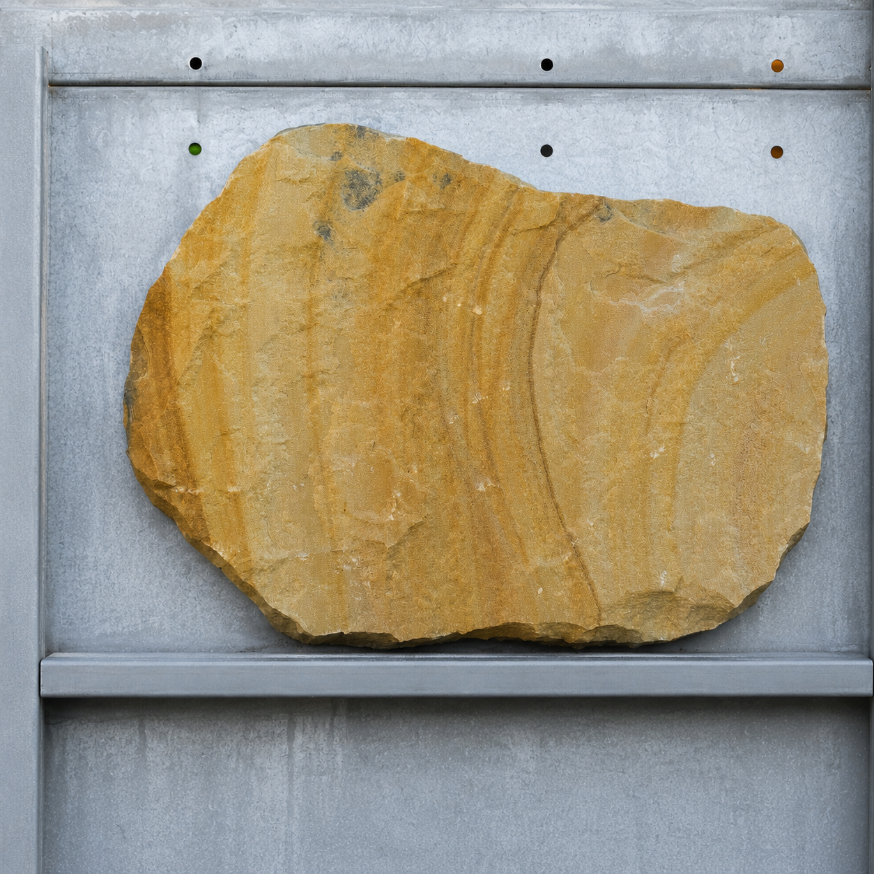 Trittplatte gold1qm