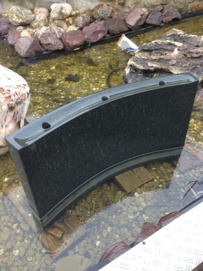 Pagodenfontäne mini Arch gebohrt